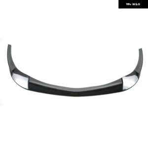シボレー セットフロント バンパー リップ 3個 C6 コルベット ベース 2005-2013 スポイラー スプリッターカーボンスタイル アクセ - Carbon fiber style