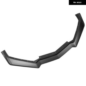 シボレー 2020-2022 コルベット C8 車 ACCESSOIRES 5個 スタイル ディフューザー フロント バンパー - Matte Black
