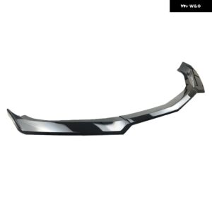 シボレー 2020-2022 コルベット C8 車 ACCESSOIRES 5個 スタイル ディフューザー フロント バンパー - Glossy Black