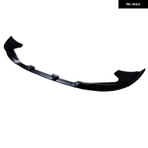 ジープ 3個 フロント バンパー リップスプリッター グランド チェロキー SRT 2013 -2016 用SRT8 2012-2013 2015-2016 カーボンスタイル ブラック レッド - Matte　Black