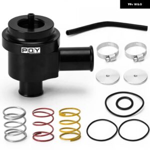 アウディ アルミ再循環ダイバーターバルブ ターボ BOV ブースト フォルクスワーゲン ゴルフ ジェッタ 2000-2005 1.8T 2.7T 1998-2006 LZ-BOV04 - Dark Grey