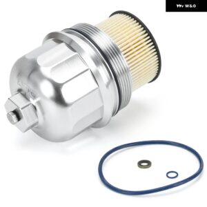 シボレー TP1015 燃料 フィルター アンプ ハウジング キャップ 6.6L DURAMAX L5P 17-23 シルバラード GMC 17- - Silver