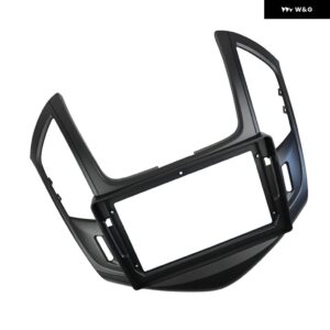 シボレー ダブルディンラジオ フェイシア クルーズ 2013-2015 ステレオ DVD プレーヤー GPS パネル ダッシュ再取り付け取り付け - Matt Balck