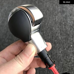 アウディ 自動 ギア シフト ノブ シフト レバー ハンドルヘッド A3 S3 RS3 Q5 S6 RS6 A4 A5 A7 A6 ゴルフ MK6 MK7 - R badge