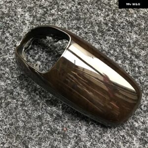 アウディ 4H1713141 4H1713141A シフト ハンドルカバー ピーチウッドストップハンドルカバー シフト レバー ハンドルカバー A8 D4 S8 2010-2017 - 14-18