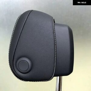 アウディ 1PC A4B9 Q5 A6C7 B8L CC LANGTU MAGOTAN 夏とヘッドレストビュー 4 つの規制の下でヘッドレスト付き - White line