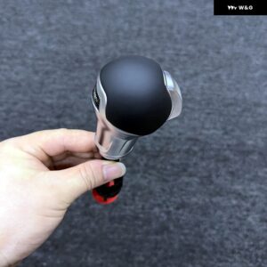 アウディ STRONIC オートマチック ギア シフト ノブ アンプ Q3 A4 A5 Q5 VW ゴルフ CC GTI 用ダストカバー - A