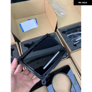 アウディ A4L 中央 コントロール パネル 収納 ボックス アップグレード S4 A5Q5L 専用 インテリア 交換 カスタム に - 1