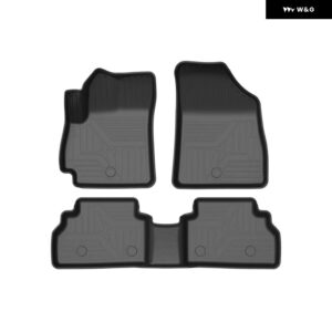 シボレー インテリア オートアクセサリー トラッカー TRAX 2019-23 フロアマットリア トランク マット車部品 TPE 3D マット - Floor mats