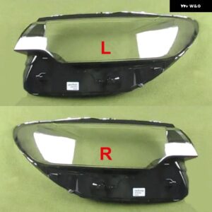 ジープ コンパス 2021-23 クリア ヘッドランプ シェルレンズ ヘッドライト カバー プレキシガラス交換 - 2PCS　left　and　right