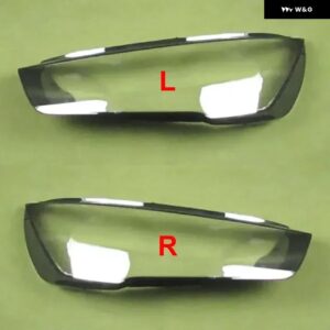 アウディ A1 2015-18 ヘッドライト カバー クリア シェード ランプ ヘッドランプ シェルプレキシガラス交換 - 2PCS Left and Right