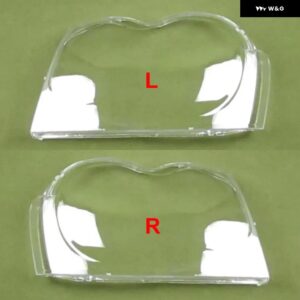ジープ グランド チェロキー 2007-2010 ヘッドライト カバー クリア ヘッドランプ シェルレンズ 交換 プレキシガラス - 2PCS　left　and　right