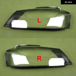 アウディ A3 39783 フロントクリア ヘッドライト シェル ランプケースレンズ ヘッドランプ カバー プレキシガラス - 2PCS Left and Right