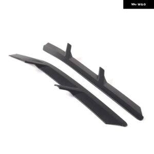 シボレー コルベット C7 2014-18 ABS マットブラックドアサイドベントカバー トリム エアフローフェンダー アウトレット カバー トリ - Matt black
