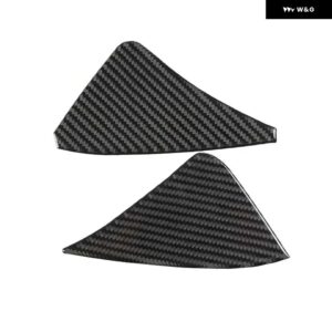 シボレー コルベット C6 2005-2013 ソフトカーボン ダッシュボード サイド トリム カバー ステッカー カーアクセサリー インテリア - Carbon Fiber2