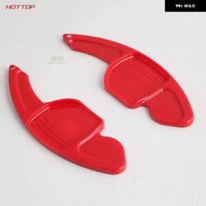 アウディ カーボン シフト ピック A4L A3 A6L Q5L S7 - Red 2pcs