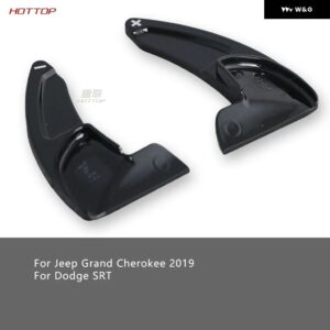 ジープ カーボン シフト ピックグランド チェロキー 2019 ダッジ SRT チャレンジャー用 - black　2pcs