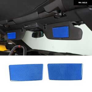 シボレー カーボンルーフ サン バイザー パネル ハザードラベル トリム キット ステッカー コルベット C8 スティングレイ Z51 Z06 2 - Style D