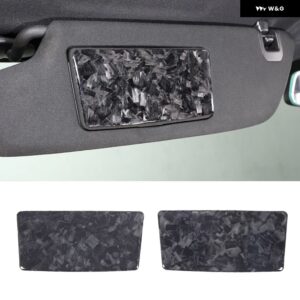 シボレー カーボンルーフ サン バイザー パネル ハザードラベル トリム キット ステッカー コルベット C8 スティングレイ Z51 Z06 2 - Style C