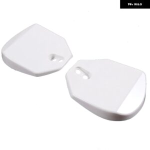 シボレー コルベット C8 2020-2023 リア衝撃吸収タワートップカバー 防水 キャップ - White