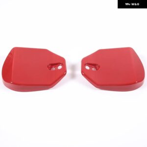 シボレー コルベット C8 2020-2023 リア衝撃吸収タワートップカバー 防水 キャップ - red