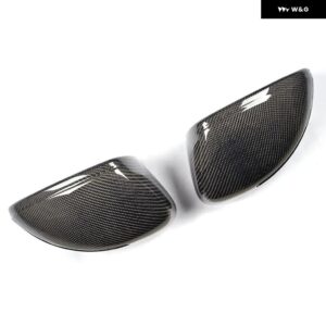 アウディ カーボンバック ミラー カバー TT TTS 2008-2014 R8 2007-2011 交換サイド ミラー キャップカバー ABS - Carbon Fiber