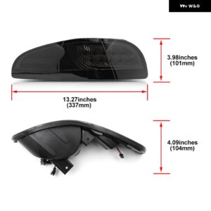 シボレー ユーロスタイル フロント バンパー 3-IN-1 DRL/ ダイナミックウィンカー / パーキング LED フェンダーサイド マーカーライ - Smoked Lens