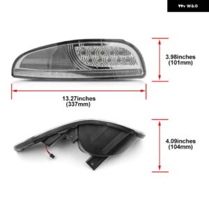 シボレー ユーロスタイル フロント バンパー 3-IN-1 DRL/ ダイナミックウィンカー / パーキング LED フェンダーサイド マーカーライ - Clear Lens