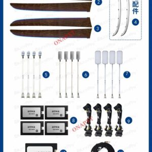 アウディ 21色 Q5 B8 2009-2017 ボタン アプリ 制御 ドア ダッシュボード パネル LED ムードランプ 発光ストリップ アンビエントライト - Set 11
