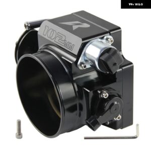 シボレー 102MM CNC ビレット スロットルボディ + TPS IAC + アダプター GM LS1 LS2 LS3 LS6 LS7 SX - black