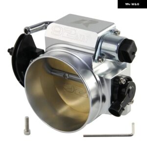シボレー CNC ビレット 92MM スロットルボディ + TPS IAC ポジションセンサーキット GM 世代 LSX V8 エンジン 4 ボル - Silver