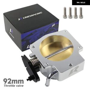 シボレー 92MM CNC ビレット スロットルボディ GM GEN III LS1 LS2 LS3 LS6 LS7 SX LS LSX V8 エ - Silver