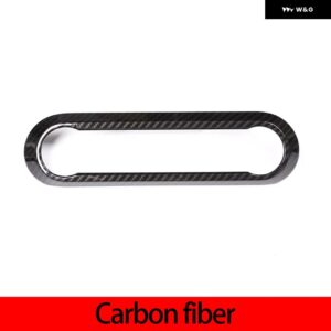 アルファロメオ カーボン ジュリア STELVIO 2017-20 ABS センター 空調 調整フレーム トリム カーアクセサリー - carbon fiber