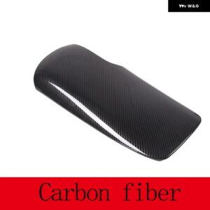 シボレー ABS カーボン/マットブラック コルベット C6 2005-2013 中央 アームレスト ボックス カバー カーアクセサリー - ABS carbon fiber