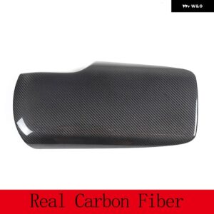 シボレー ABS カーボン/マットブラック コルベット C6 2005-2013 中央 アームレスト ボックス カバー カーアクセサリー - Real carbon fiber