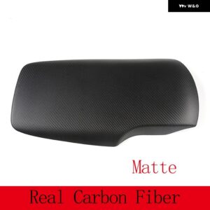 シボレー ABS カーボン/マットブラック コルベット C6 2005-2013 中央 アームレスト ボックス カバー カーアクセサリー - Matte Real carbon