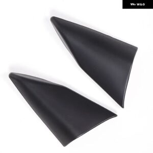 シボレー ABS カーボン/レッド コルベット C8 Z06 Z51 2020-2023 ドア A ピラー トリム カバー スピーカー カバー ス - Matte black