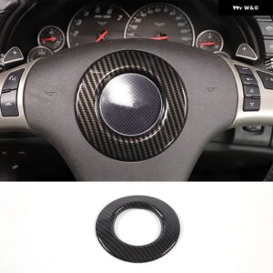 シボレー ABS カーボン コルベット C6 2005-2013 ガラスリフトフレーム アームレスト ボックス カバー ステッカー カーアクセサリ - 8