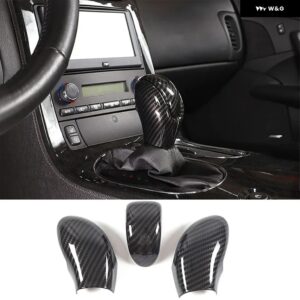 シボレー ABS カーボン コルベット C6 2005-2013 ガラスリフトフレーム アームレスト ボックス カバー ステッカー カーアクセサリ - 9