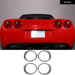 シボレー ABS カーボン コルベット C6 2005-2013 ガラスリフトフレーム アームレスト ボックス カバー ステッカー カーアクセサリ - 11