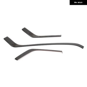 シボレー コルベット C8 スティングレイ Z51 Z06 2020-2023 ABS カーボン/レッド車内 ダッシュボード トリム ストリップ自 - carbon fiber