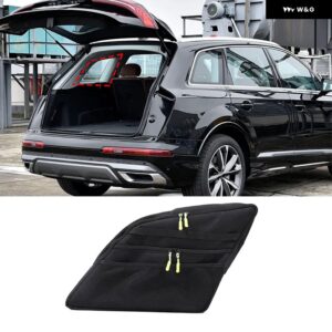 アウディ Q7 2016-23 トランク 左右サイド 収納 袋 収納 袋カー インテリア アクセサリー - Left