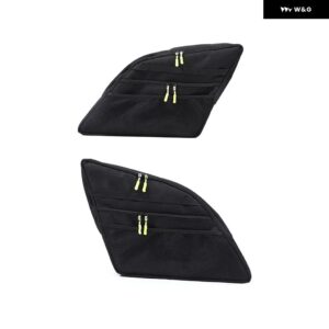 アウディ Q7 2016-23 トランク 左右サイド 収納 袋 収納 袋カー インテリア アクセサリー - left right