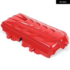 シボレー ABS カーボンフロント エンジン フードカバー トリム コルベット C8 2020-2024 エンジン フード ボンネット トリム カ - red