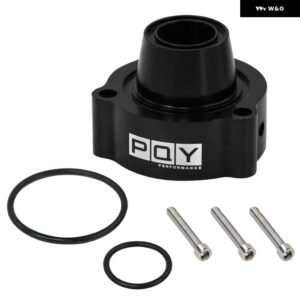 アウディ ブローオフバルブ アダプター VAG FSIT TFSI BOV アダプター A3 1.4 1.8 2.0 TSI/FSTI ターボ用 - black
