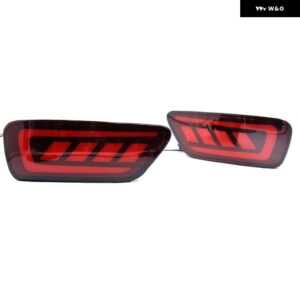 ジープ LED テールライト グランド チェロキー /コンパス 2011-2017 リア バンパー リフレクター ストップブレーキ ウィンカーライト - red