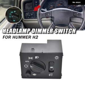 シボレー フォグライト ヘッドランプ ディマーランプ スイッチ コントロール GMC シエラユーコン 1500 サバーバンシルバラードアバランチ - Headlight Switch