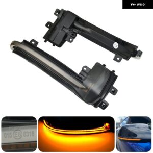 アウディ A4 A5 B8.5 S5 RS5 RS4 RS LED ウィンカーライト ダイナミック ウインカー インジケーター ランプ A3 8P A4 A5 B8 Q3 A6 C6 4F S6 - B8.5-Yellow