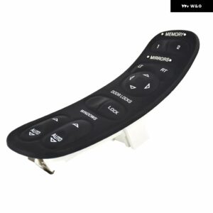 シボレー カーパーツ C5 コルベット 1997-2004 12135165 電動 WINDOWS ボタン スイッチ 10318809 19209 - Front Left