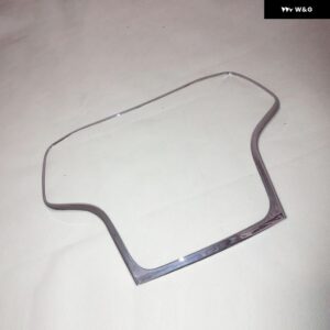 ジープ グランド チェロキー 2011-2018 ABS カーボン/クローム インテリア センター コンソール ナビゲーター GPS カバー トリム カーアクセサリー - chrome